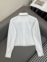 MIUMIU LONG-SLEEVE SHIRT 214505