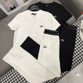 T SHIRT AND WIDE LEG PANTS SET 4 WAY STRETCH FABRIC 266707