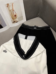 T SHIRT AND WIDE LEG PANTS SET 4 WAY STRETCH FABRIC 266707