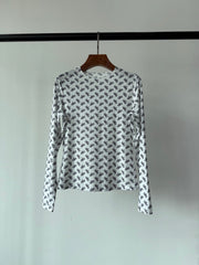 ALO LONG SLEEVE T-SHIRT STYLE 76