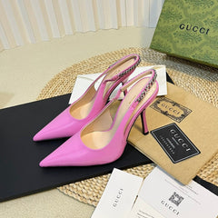 GG Women's High Heels Pink