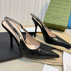 GG Women's High Heels Black