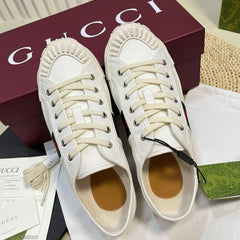 GG Sneaker Julio Canvas Sneakers White