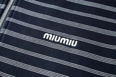 MIUMIU LONG-SLEEVE KNIT POLO STYLE 340