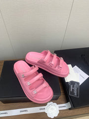 DAD SANDAL IN LIGHT PINK LAMBSKIN MULE