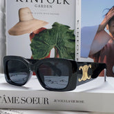 TRIOMPHE SUNGLASSES 548602 IN BLACK ACETATE