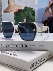 TRIOMPHE SUNGLASSES 552771 IN WHITE ACETATE