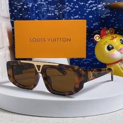 CLASH PILOT SUNGLASSES 567479 IN HAVANA ACTETE GOLD METAL