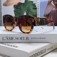 CHUNKY SQUARE FRAME SUNGLASSES 533149 IN ACETATE