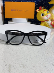 CAT EYE SUNGLASSES 570280 IN BLACK ACETATE EMBOSSED LOGO