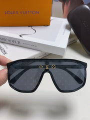 WAIMEA SUNGLASSES 570268 IN BLACK ACETATE MONOGRAM ON LENS