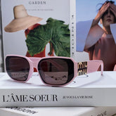 GLIMPSE SUNGLASSES 576817 IN PINK ACETATE