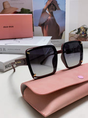 RUNWAY SQUARE SUNGLASSES 576823 IN ACETATE