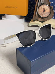 CAT EYE SUNGLASSES 571651 IN WHITE ACETATE