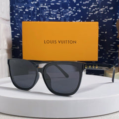 CAT EYE SUNGLASSES 571652 IN BLACK ACETATE