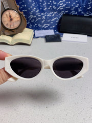 MONTAIGNE SUNGLASS 578113 IN OFF WHITE ACETATE