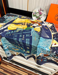 HERMES 25S SCARF 90 IN SILK 730531