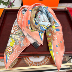 HERMES 25S SCARF 90 IN SILK 730532
