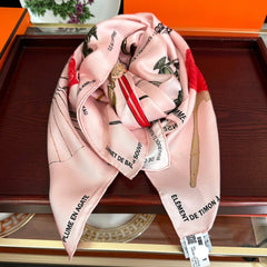 HERMES 25S SCARF 90 IN SILK 004