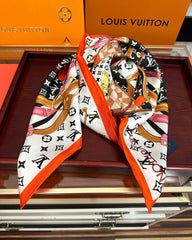 LV SCARF 90 CM IN SILK 738451