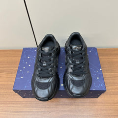 GG Ripple Leather Sneakers Black