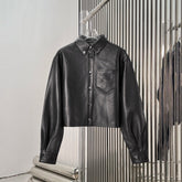 MIUMIU LEATHER JACKET STYLE 514