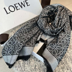 LOEWE 25S SCARF 140 IN WOOL SILK 577901