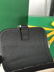 GRAND BLEU 16 IN BLACK GOYARDINE CANVAS AND LAMBSKIN