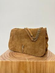 JAMIE 43 LARGE SUEDE CARAMEL BROWN