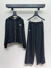 MIUMIU JACKET AND WIDE-LEG PANTS SET STYLE 13