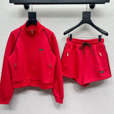 MIUMIU JACKET AND SHORTS SET STYLE 14
