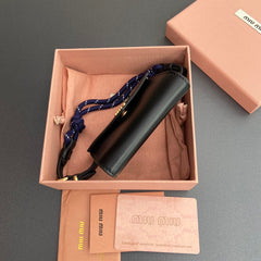 MICRO BAG 11 IN BLACK SMOOTH CALFSKIN