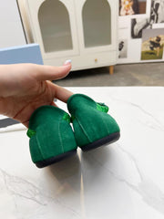 COLLAPSE SNEAKERS IN GREEN SUEDE AND NYLON