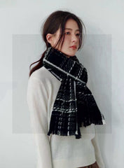 CHANEL 25S SCARF 185 IN CASHMERE 730560