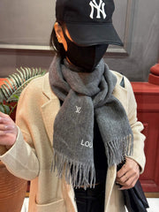 LV SCARF 180 CM IN CASHMERE 730576