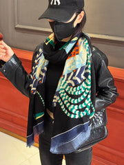 HERMES 25S SCARF 200 IN CASHMERE SILK 730597