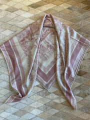 DIOR SCARF 110 CM IN COTTON-SILK FABRIC 730607