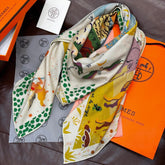 HERMES 25S SCARF 140 IN SILK 733913