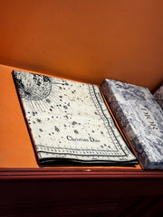 DIOR SCARF 140 CM IN SILK-CASHMERE BLEND 735817