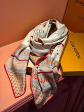 LV SCARF 140 CM IN SILK-CASHMERE BLEND 737275