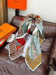 HERMES 25S SCARF 140 IN SILK 854804