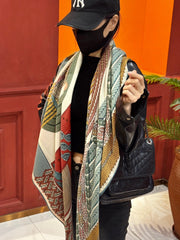 HERMES 25S SCARF 140 IN SILK 854806