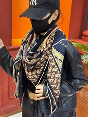 HERMES 25S SCARF 140 IN SILK 854807