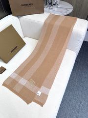 SCARF 190 CM IN TUSCAN BEIGE CASHMERE 398394