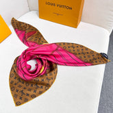 LV SCARF 90 CM IN SILK 737303