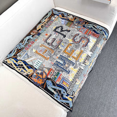 HERMES 25S SCARF 90 IN SILK 726443