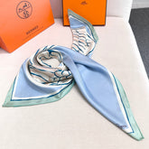 HERMES 25S SCARF 90 IN SILK TWILL 733937
