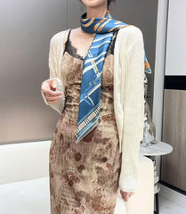 HERMES 25S SCARF 90 IN SILK 735839