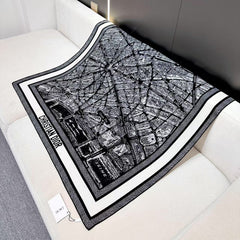 DIOR SCARF 110 CM IN SILK 730651