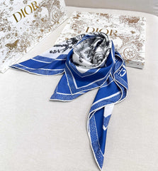 DIOR SCARF 90 CM IN SILK FABRIC 702042